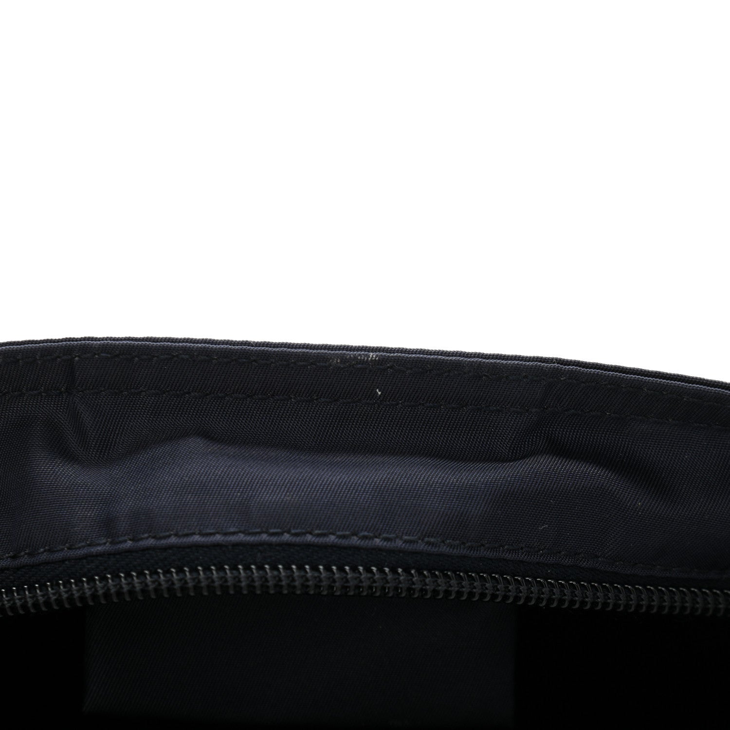Prada Tessuto Nylon Saffiano Flat Messenger Bag Baltico 8 of 13