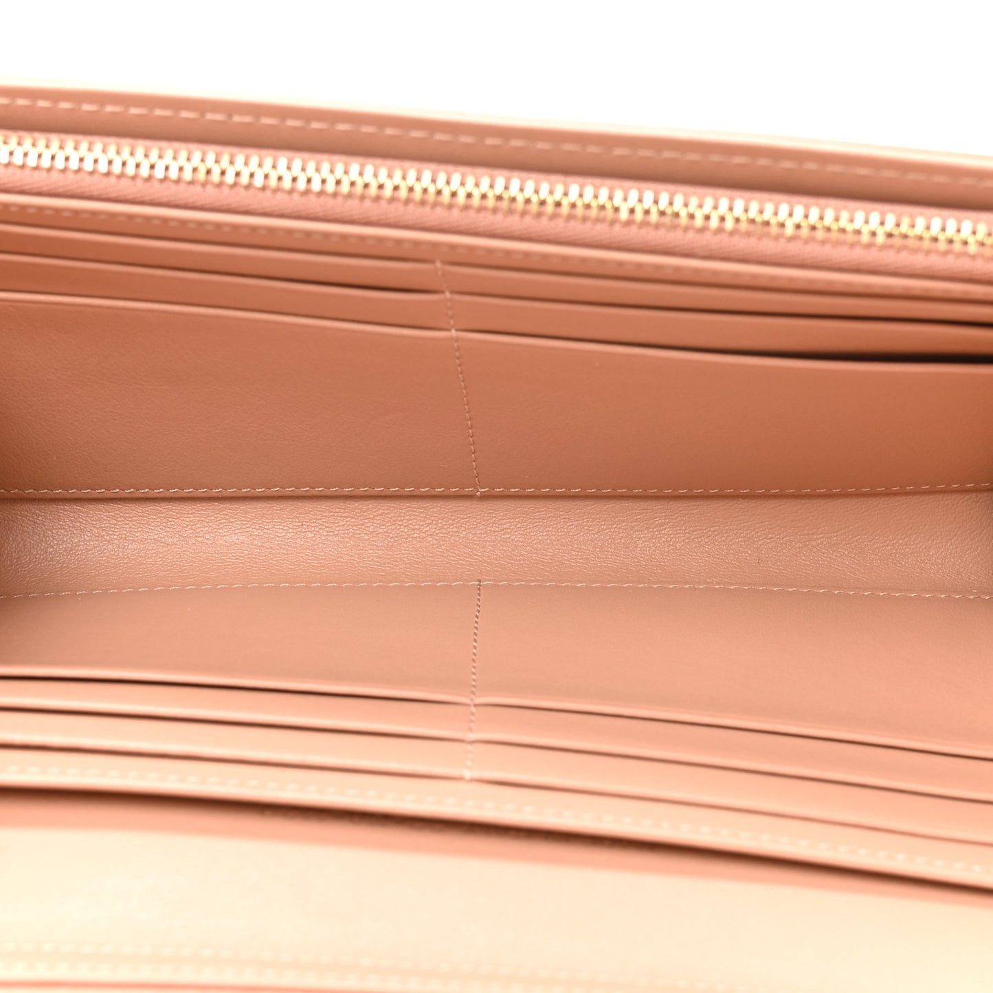 Patent Cannage Lady Dior Rendezvous Wallet On Chain Pink