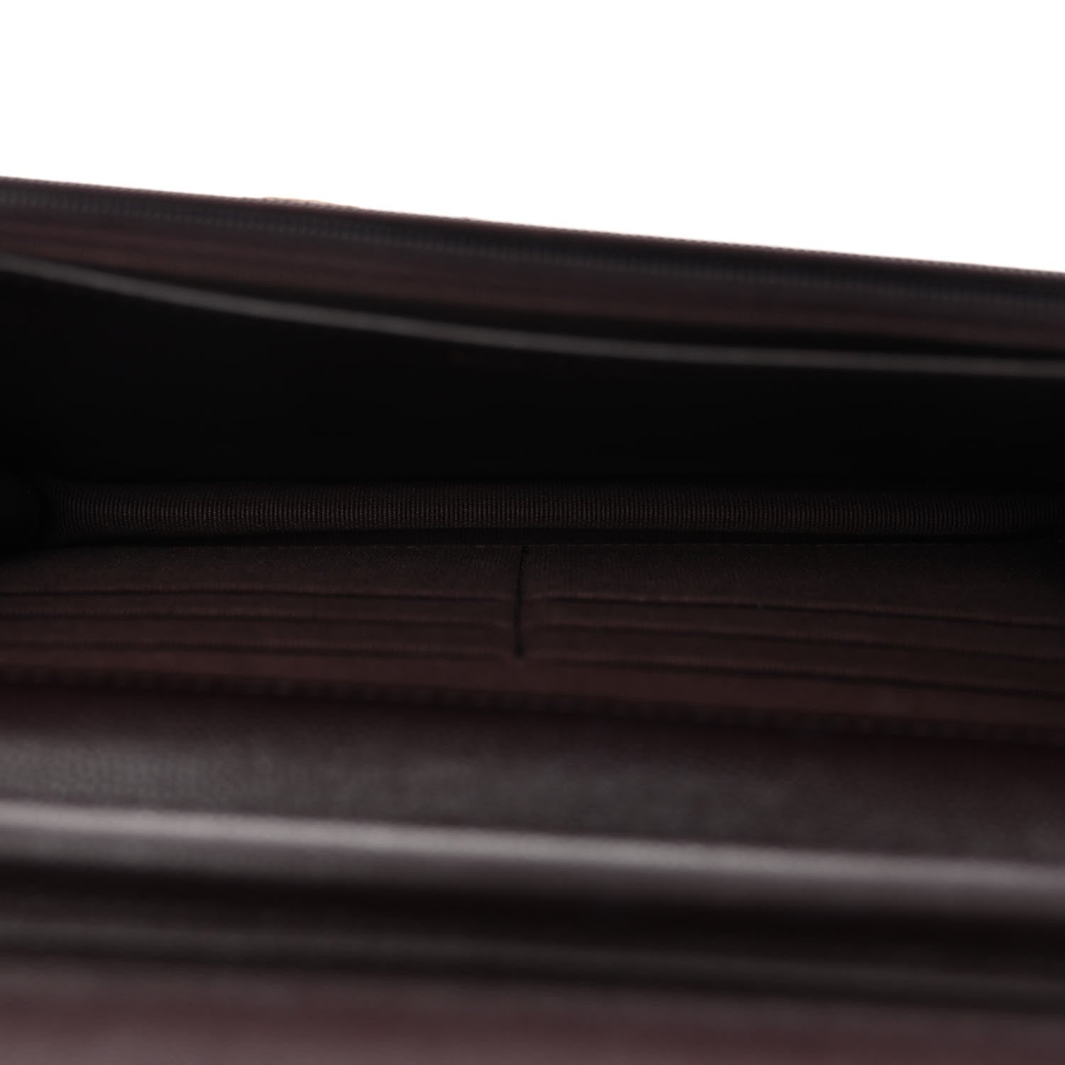 Chanel Caviar Quilted Wallet on Chain WOC Dark Brown 5 of 11