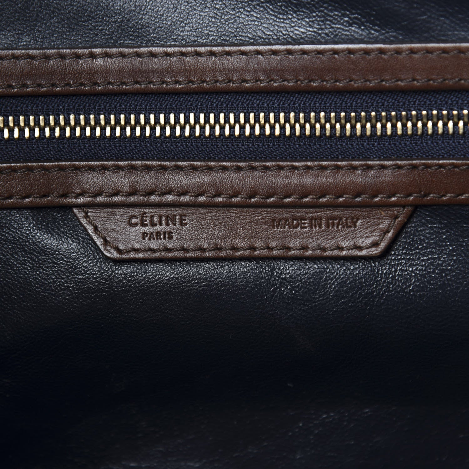Celine Smooth Calfskin Mini Tri-Color Luggage Navy 10 of 12