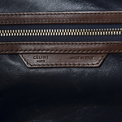 Celine Smooth Calfskin Mini Tri-Color Luggage Navy 10 of 12