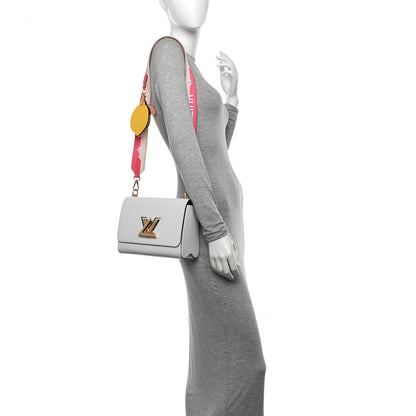Louis Vuitton Epi Twist Shoulder Bag MM White Pink 2 of 14