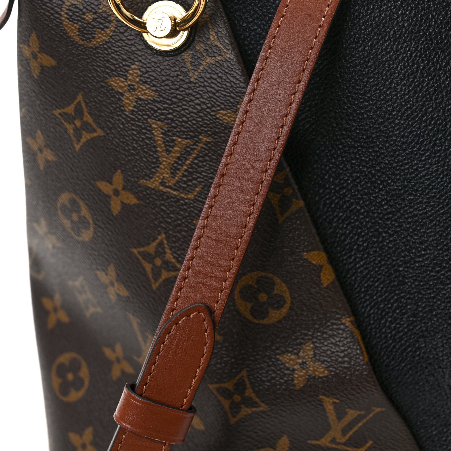 Louis Vuitton Monogram V Tote MM Black 14 of 14