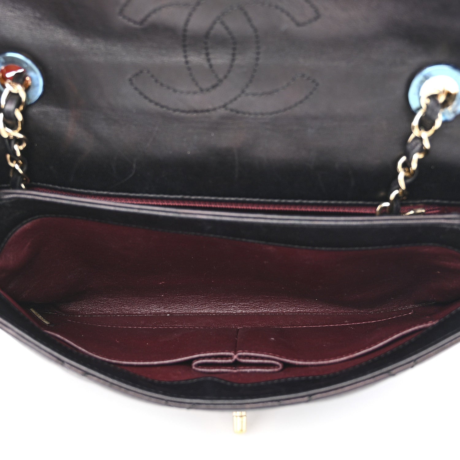Chanel Lambskin Quilted Medium Trendy CC Flap Black 7 of 14