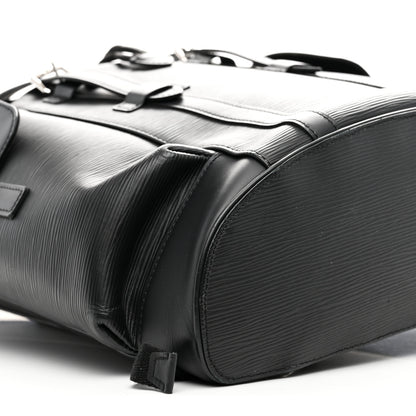 Louis Vuitton Epi Christopher Backpack PM Black 8 of 9