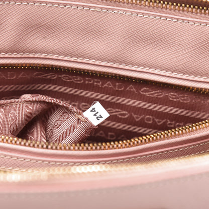 Prada Saffiano Medium Galleria Double Zip Tote Orchidea 7 of 13