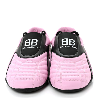 Balenciaga Polyurethane Womens Zen Sneakers 37 Pink Black 2 of 8