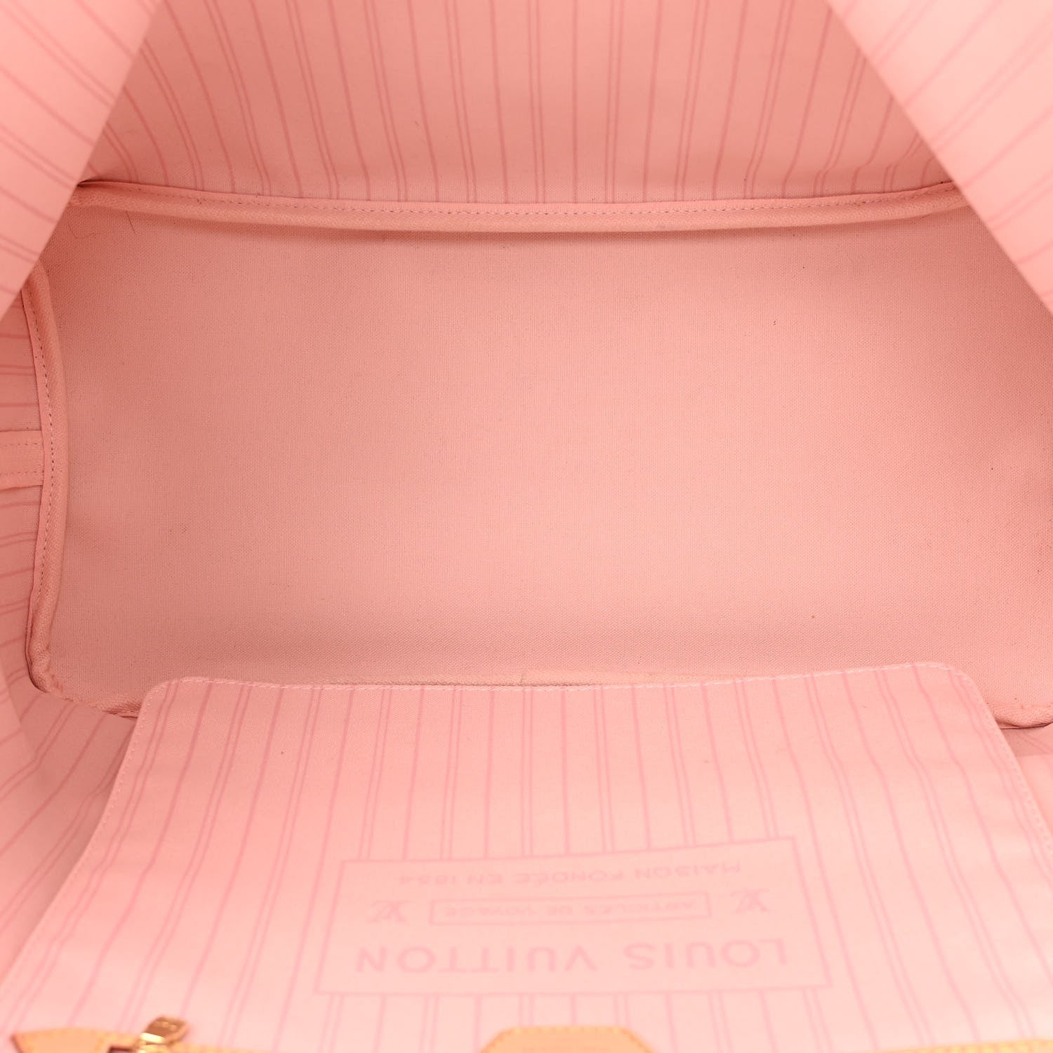 Louis Vuitton Damier Azur Neo Neverfull GM Rose Ballerine 6 of 11