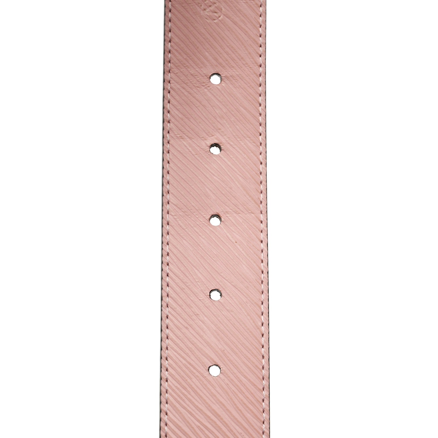 Monogram Epi 35mm LV Circle Reversible Belt 80 32 Rose Ballerine