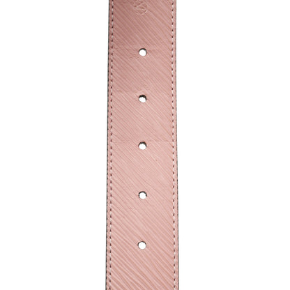 Louis Vuitton Monogram Epi 35mm LV Circle Reversible Belt 80 32 Rose Ballerine 5 of 9