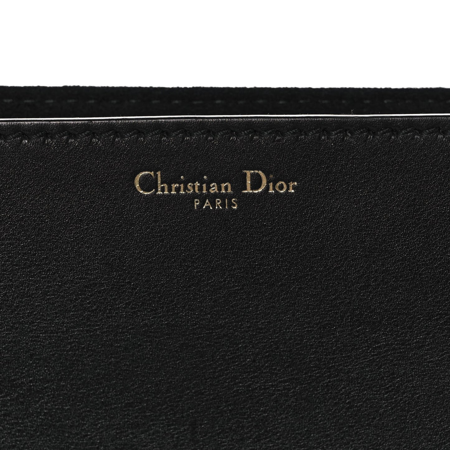 Calfskin J'Adior Flap Bag Black