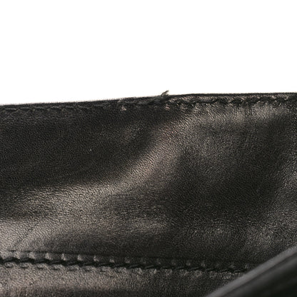 Burberry Lambskin Bridle Calfskin Small Dutton Hobo Black 9 of 10