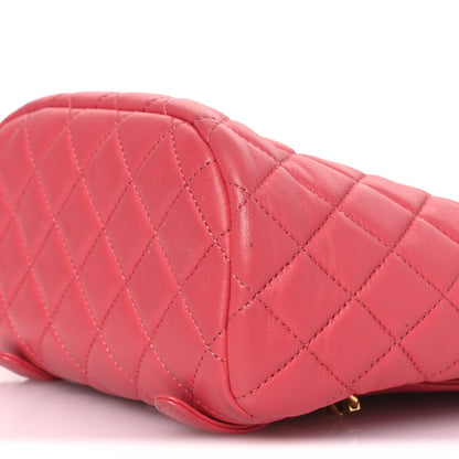 Chanel Lambskin Quilted Mini Urban Spirit Backpack Pink 10 of 15