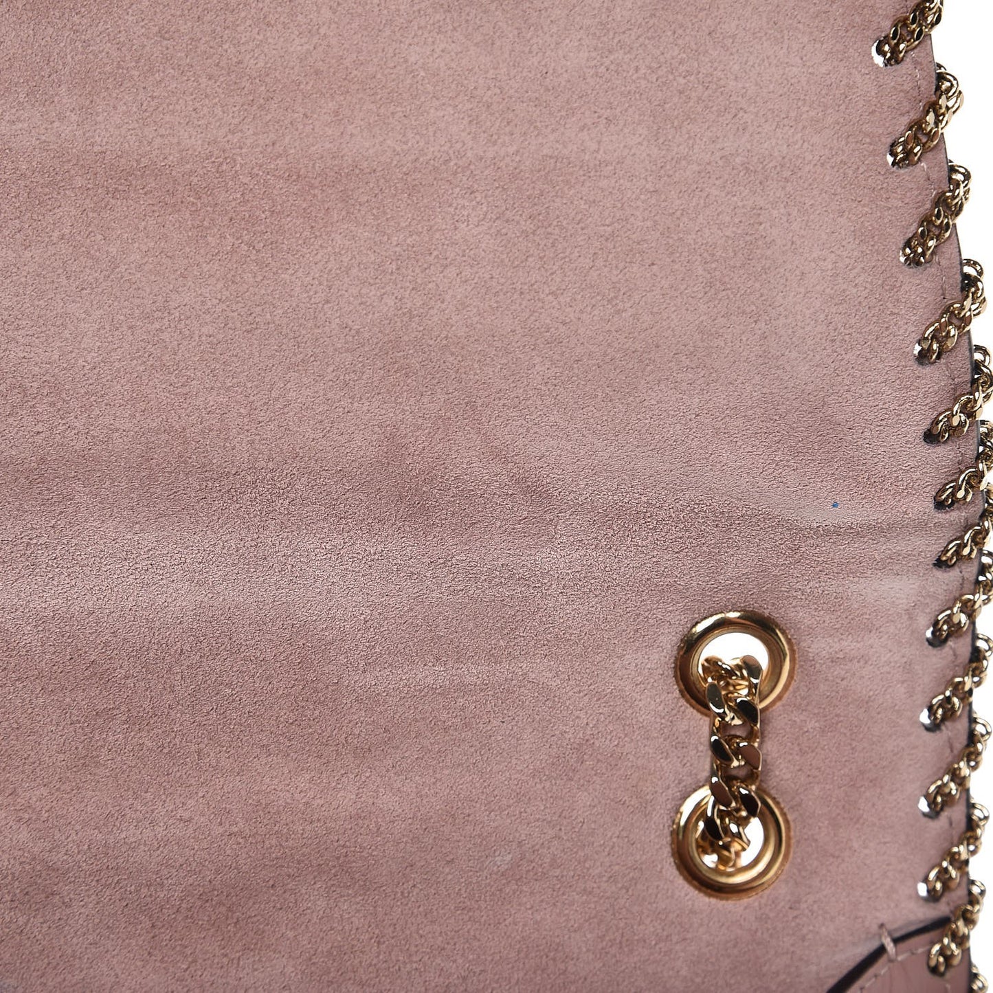 Vitello Groumette Small Rockstud Demilune Shoulder Bag Lipstick