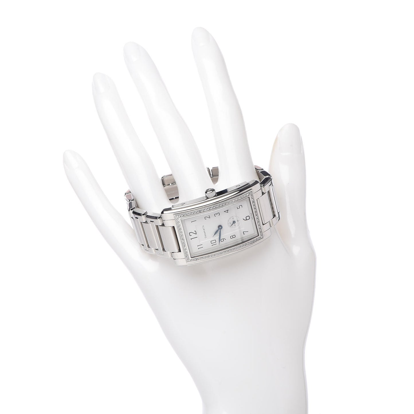 Stainless Steel Diamond Bezel 27mm Grand Resonator Quartz Watch
