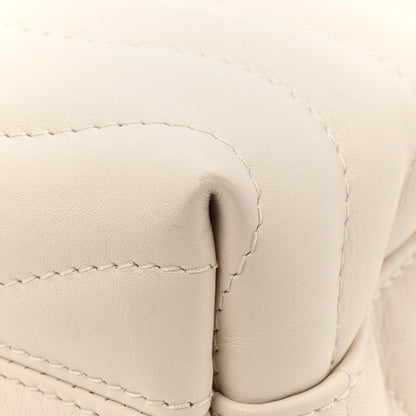 Louis Vuitton Calfskin LV New Wave Chain Bag Ivory 14 of 14