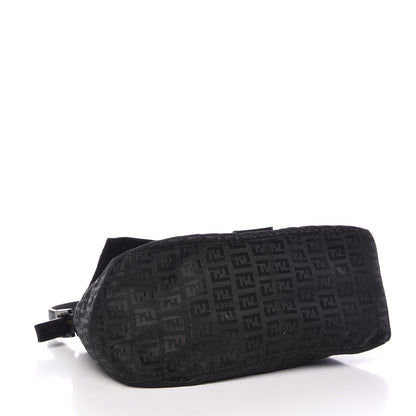 Fendi Zucchino Mama Baguette Black 4 of 8