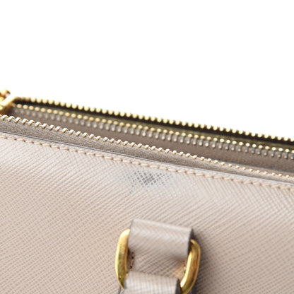 Prada Saffiano Large Galleria Double Zip Tote Pomice 15 of 24