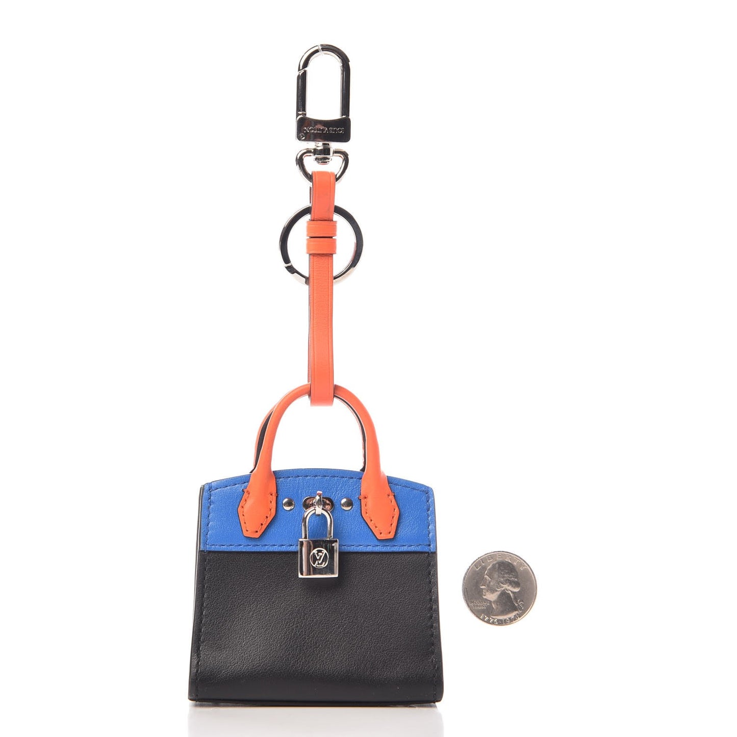 City Steamer Bag Charm Black
