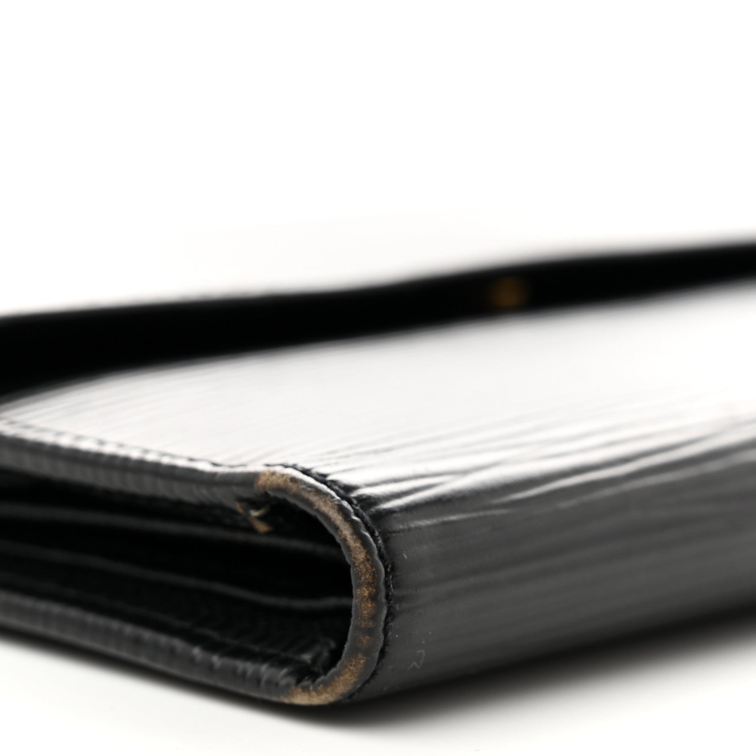 Louis Vuitton Epi Porte Tresor Etui Papiers Wallet Black 9 of 11