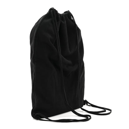 Chanel Cotton CC Drawstring Sport Line Backpack Black 3 of 10