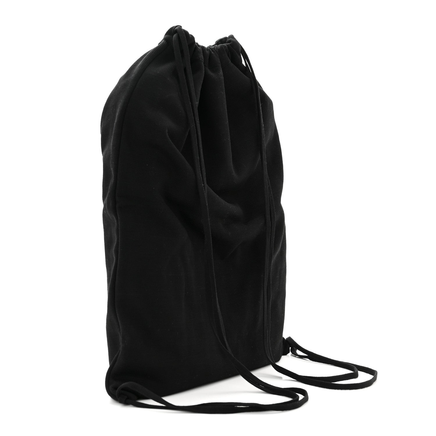 Chanel Cotton CC Drawstring Sport Line Backpack Black 3 of 10