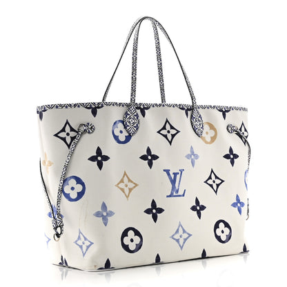 Louis Vuitton Monogram Canvas By The Pool Okinawa 2.0 Neverfull GM Blue 5 of 13