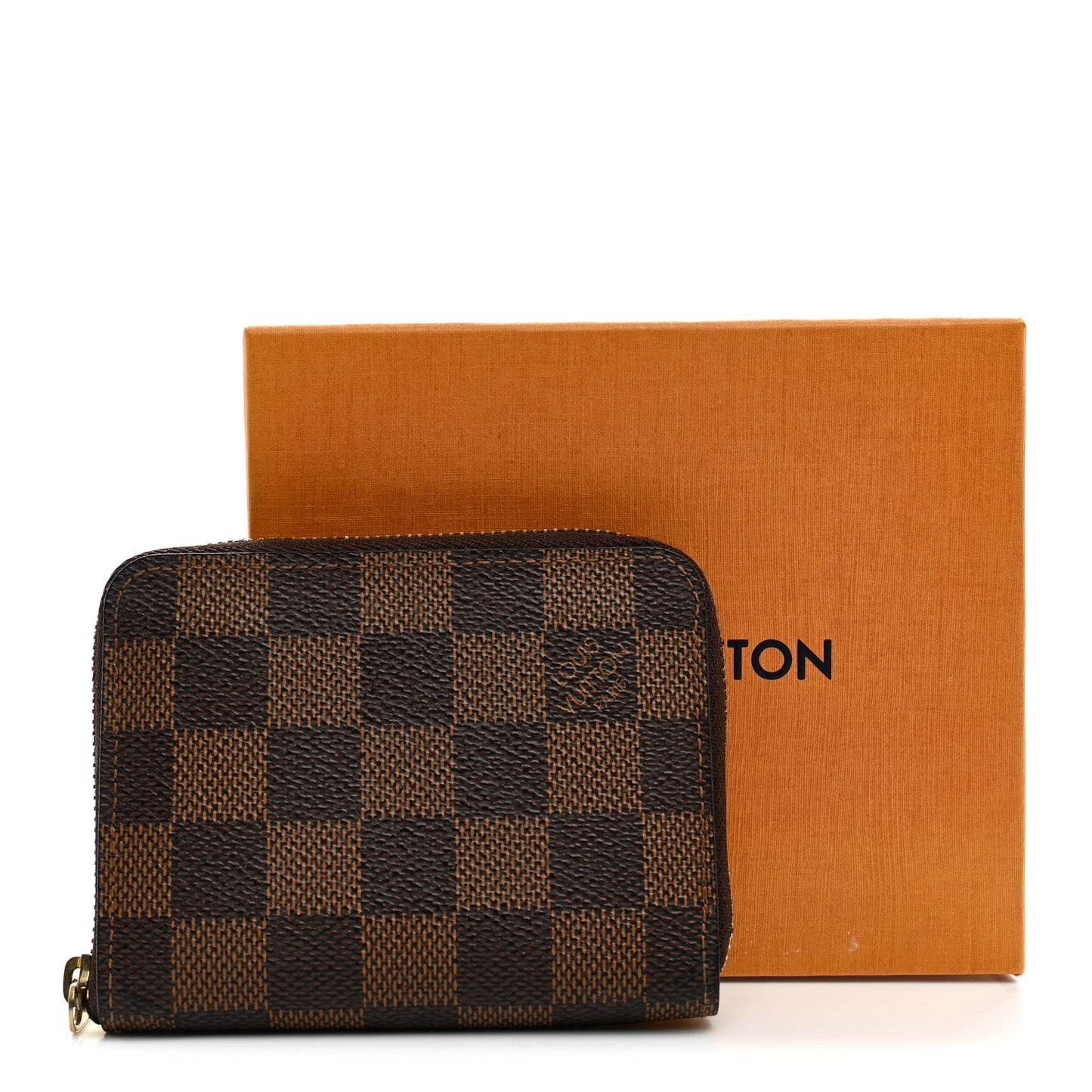 Damier Ebene Zippy Coin Purse