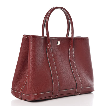 Hermes Negonda Garden Party 30 TPM Rouge H 3 of 9