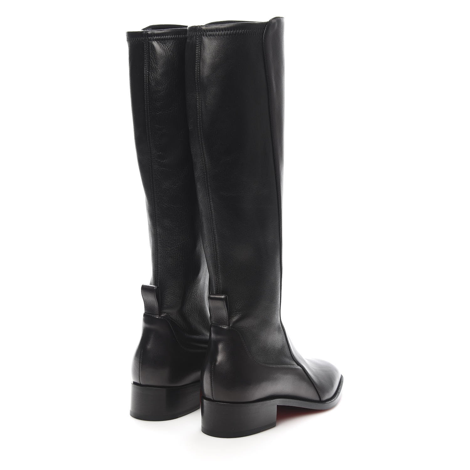 Christian Louboutin Nappa Tagastretch Flat Knee Boots 36.5 Black 4 of 8