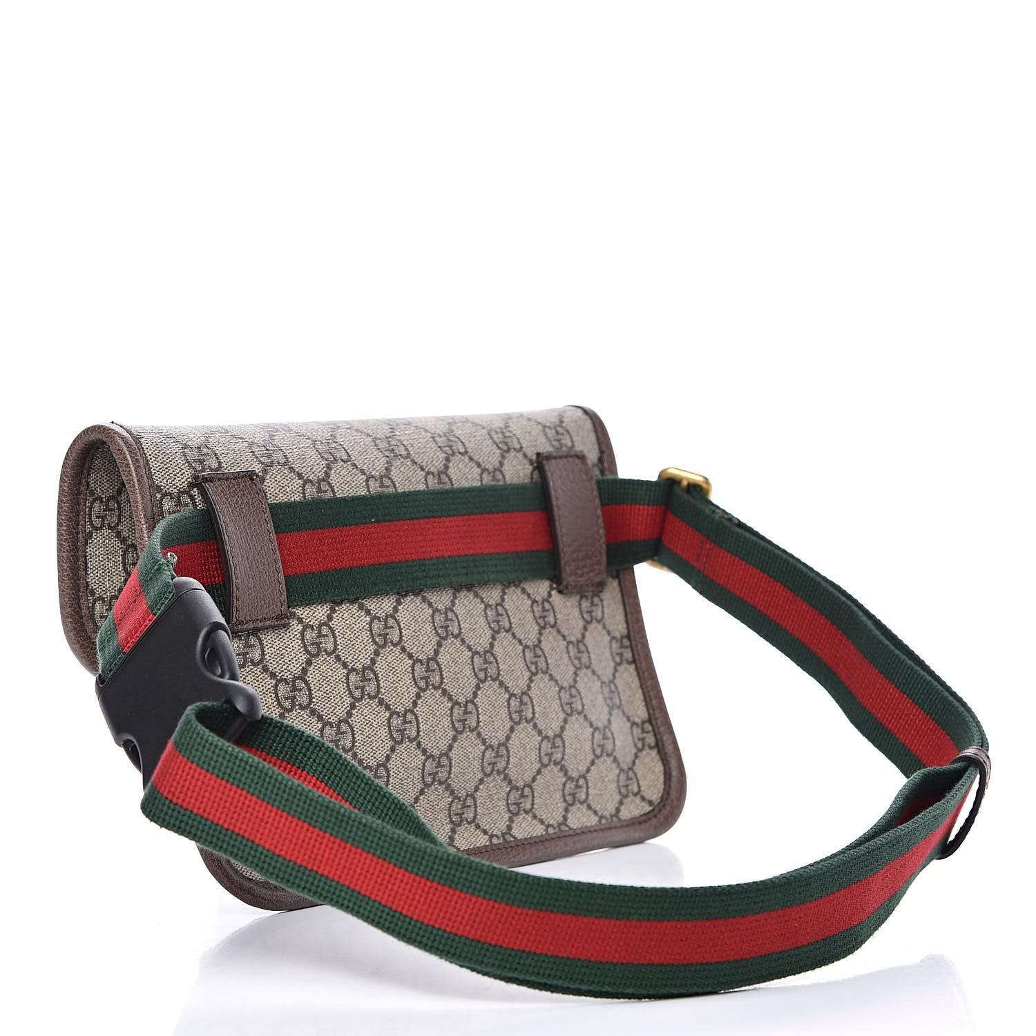 Gucci GG Supreme Monogram Neo Vintage Web Belt Bag Brown 3 of 8