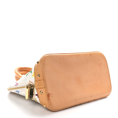 Louis Vuitton Monogram Multicolor Alma White 4 of 12