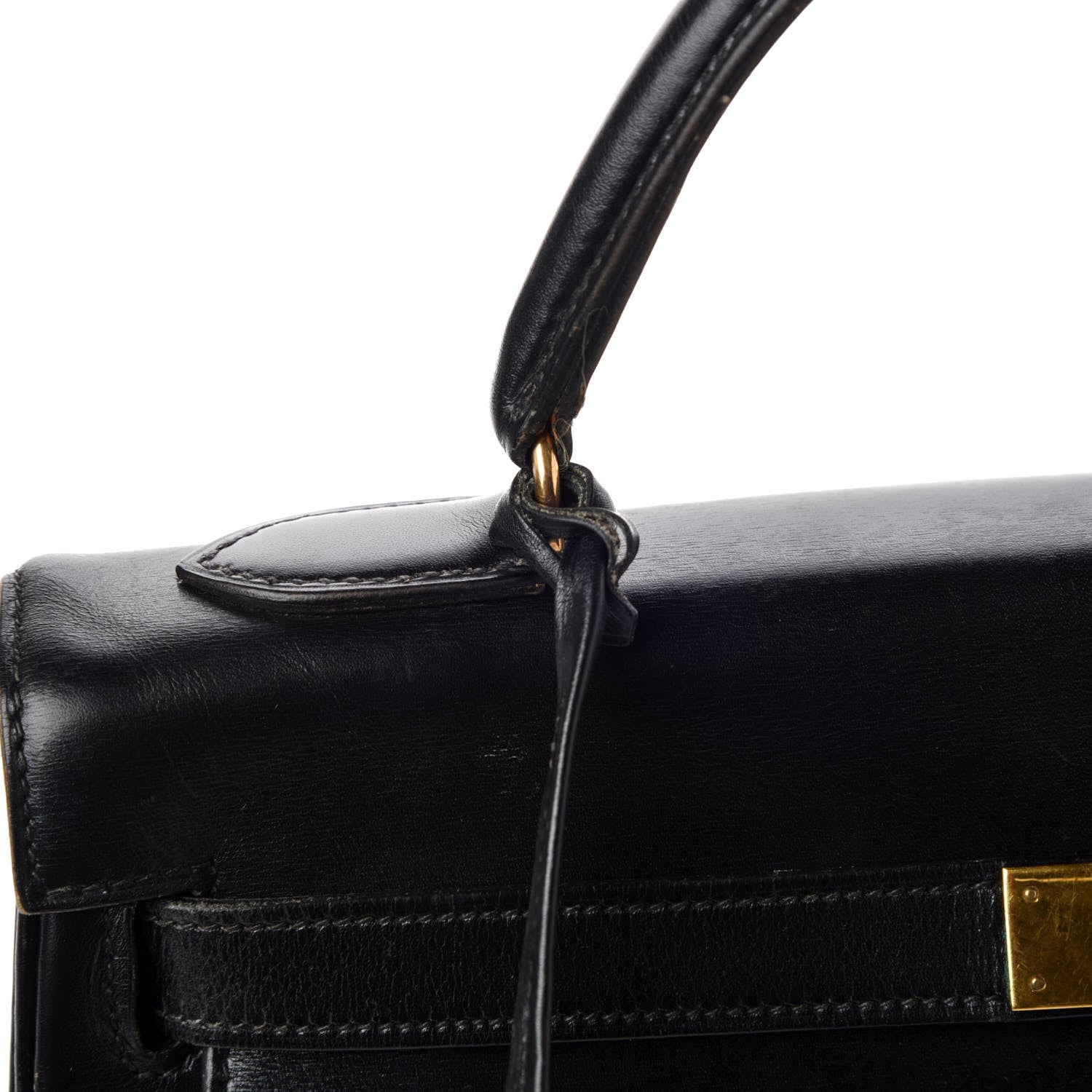 Hermes Box Kelly Retourne 32 Black 42 of 49