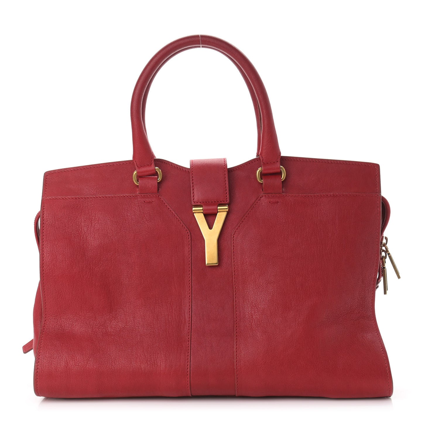Sheepskin Medium Cabas ChYc Red