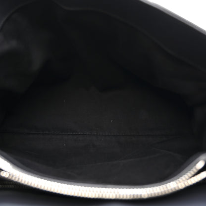 Saint Laurent Calfskin Y Quilted Monogram Medium Loulou Chain Satchel Storm 5 of 16