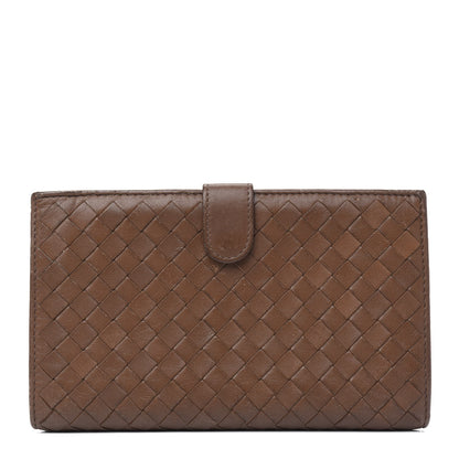Bottega Veneta Nappa Intrecciato Continental Wallet Chene 1 of 5