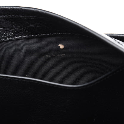 Saint Laurent Crinkled Calfskin Matelasse Monogram Medium Niki Chain Satchel Black 9 of 17