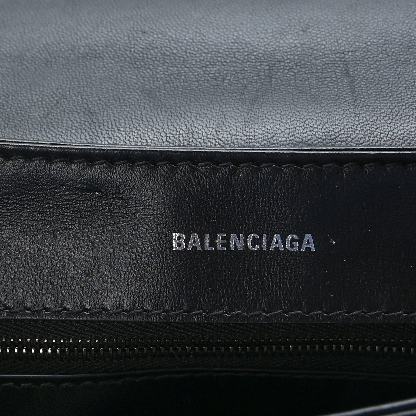 Nappa BB Monogram Embossed Medium Triplet Bag Black