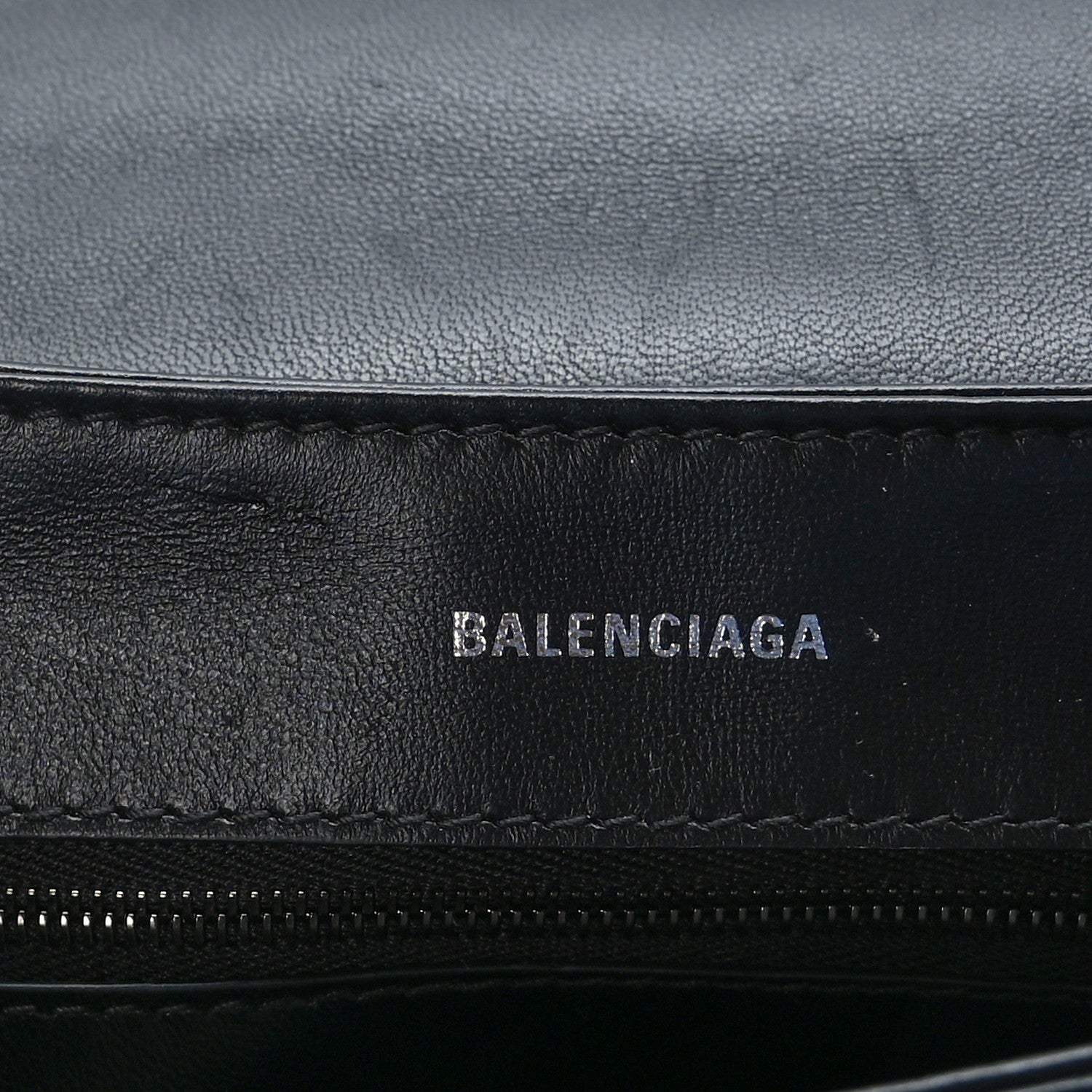 Balenciaga Nappa BB Monogram Embossed Medium Triplet Bag Black 7 of 9
