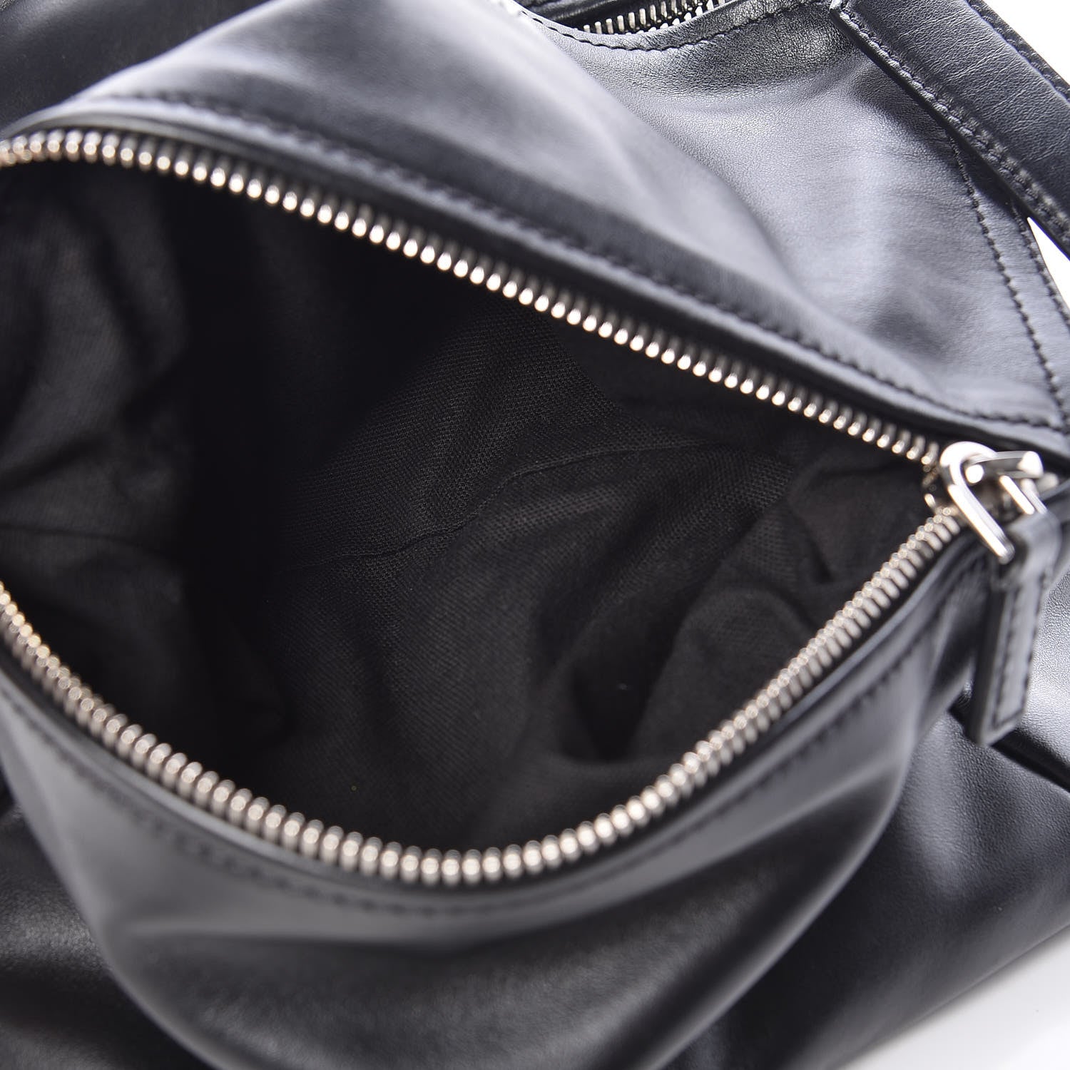 Givenchy Calfskin Small Pandora Logo Strap Black 6 of 10