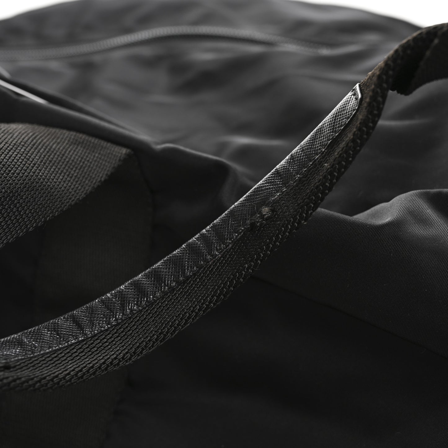 Tessuto Nylon Saffiano Weekender Black