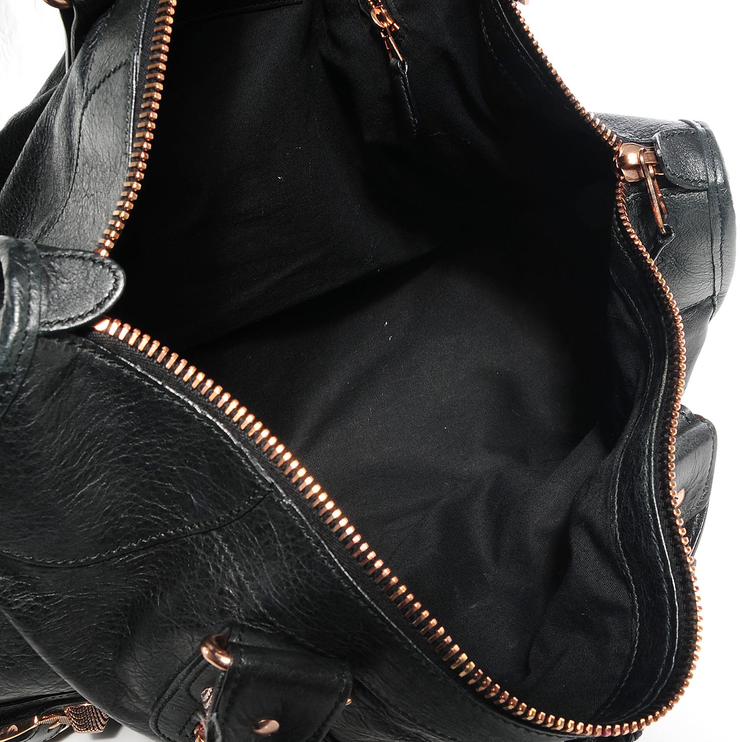 Balenciaga Agneau Giant 21 Rose Gold Hardware Work Black 6 of 11