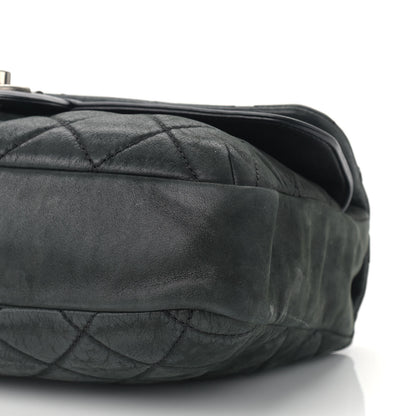 Chanel Iridescent Calfskin Jumbo In the Mix Double Flap Black 9 of 10
