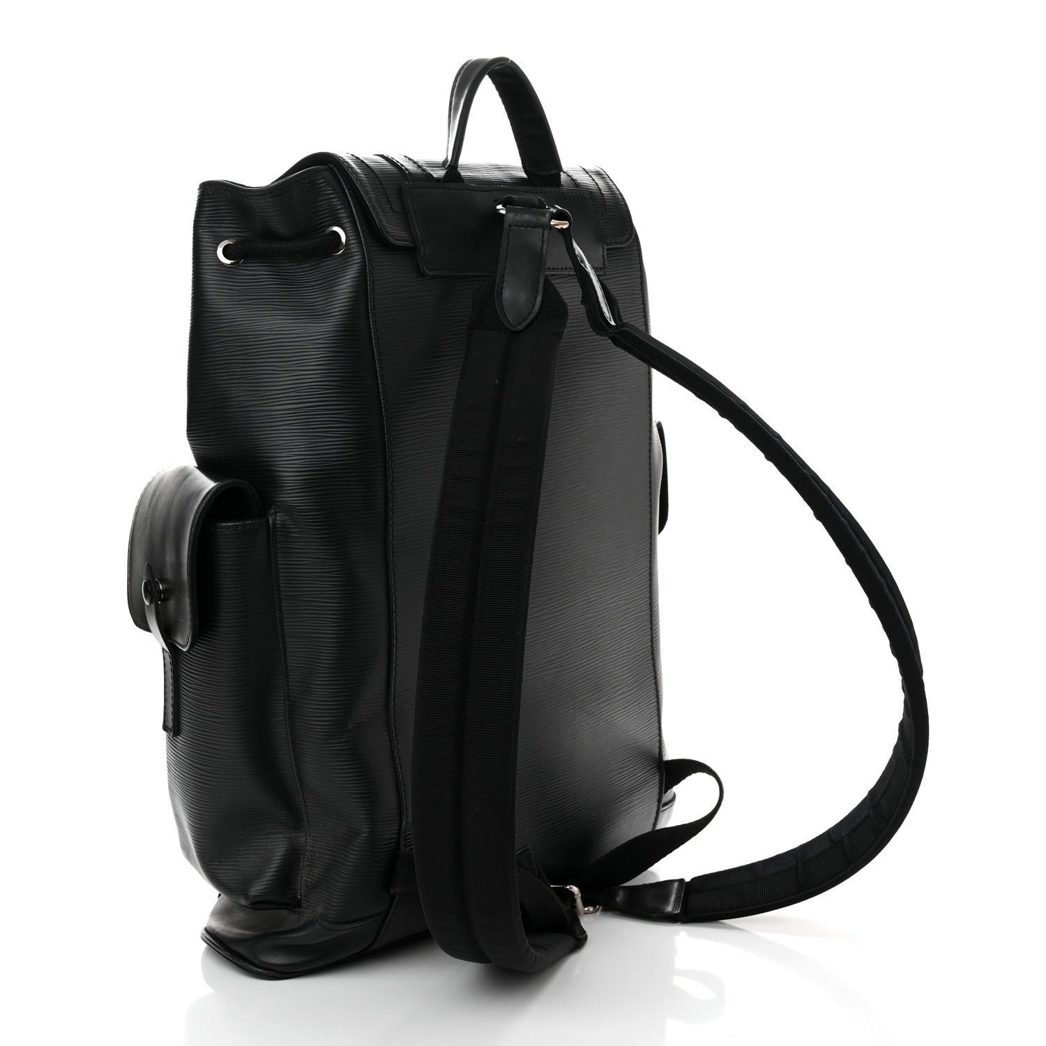 Louis Vuitton Epi Christopher Backpack PM Black 3 of 10