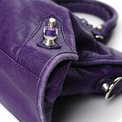 Balenciaga Agneau Giant 12 Silver Hardware City Dark Violet 10 of 16