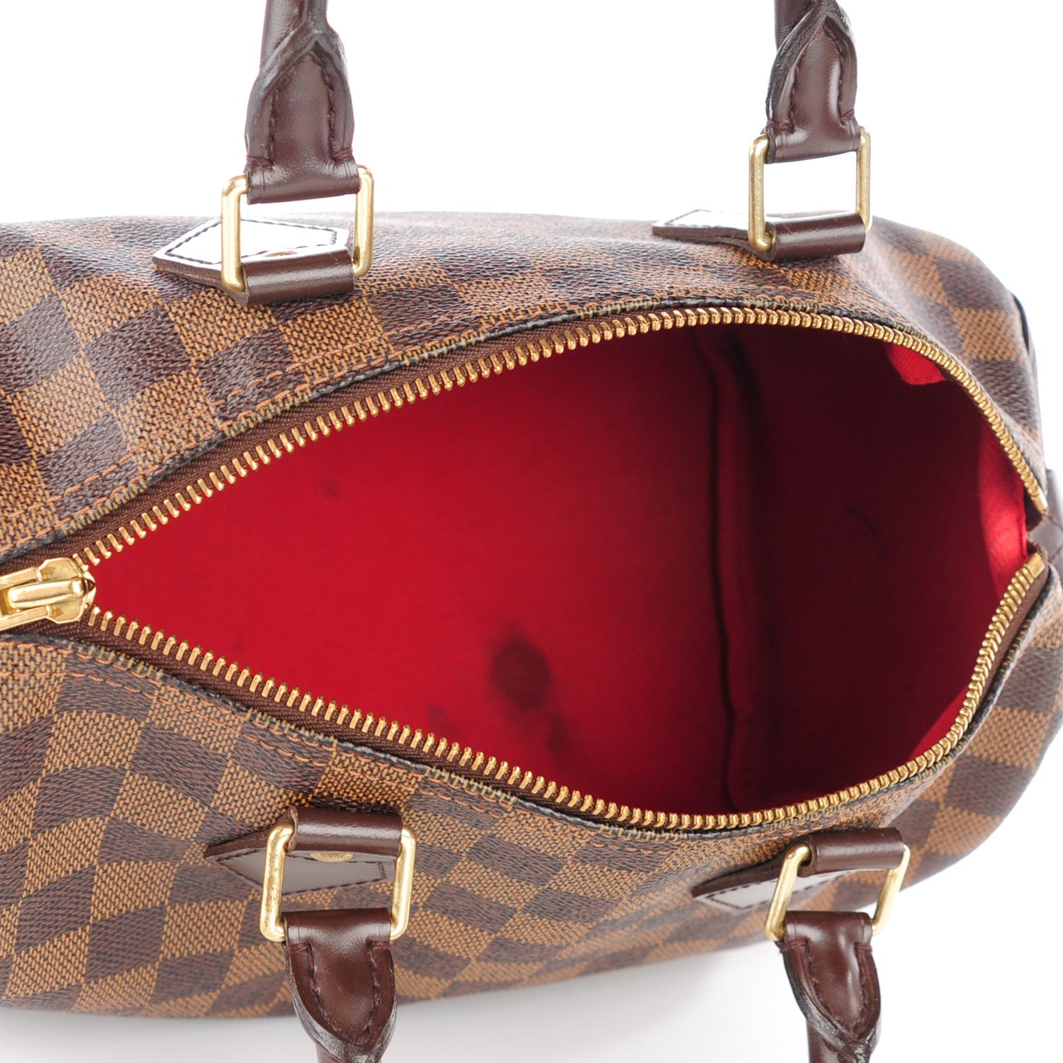 Louis Vuitton Damier Ebene Speedy 25 5 of 9