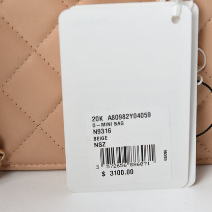 Chanel Lambskin Quilted Trendy CC Wallet On Chain WOC Beige 15 of 16