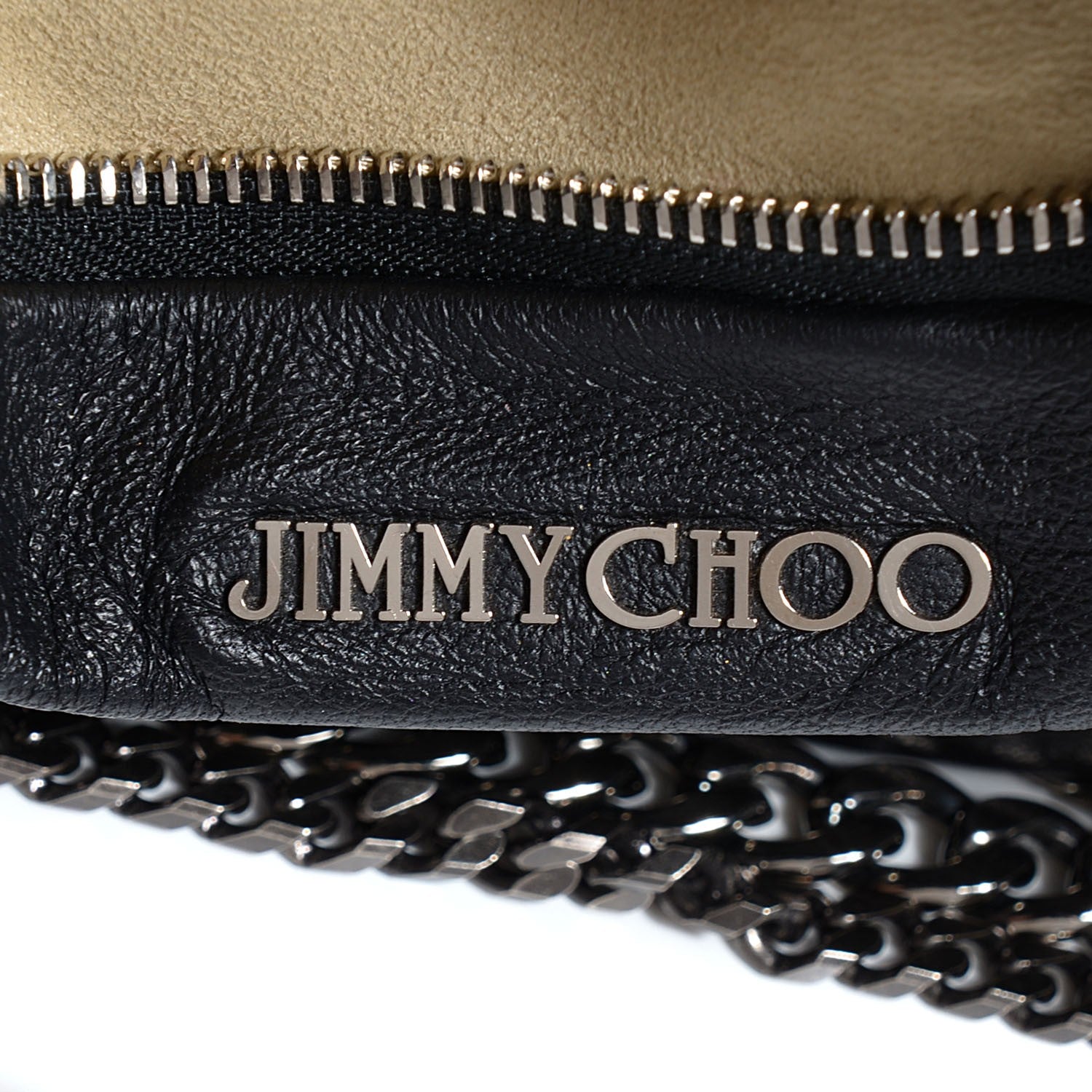 Jimmy Choo Soft Vachetta Small Biker Saddle Chain Satchel Black 9 of 9