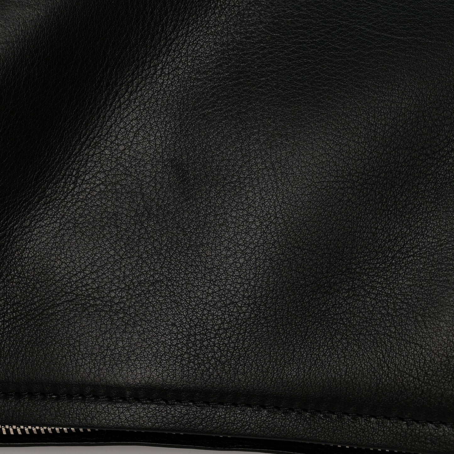 Finely Grained Calfskin Jouvette Bag Black