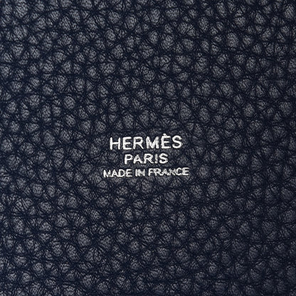 Hermes Taurillon Clemence Picotin Lock 22 MM Bleu Saphir 6 of 15